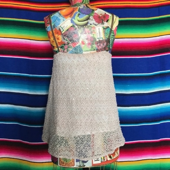 Anthro Deletta Adorned Whimsy Leather Strap Tank - Picture 7 of 8